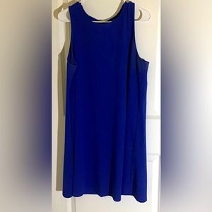 Blue flair dress, size 12